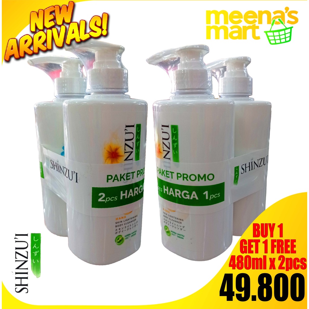 BELI 1 GRATIS 1 (DAPAT 2) SABUN CAIR SHINZUI 480ML
