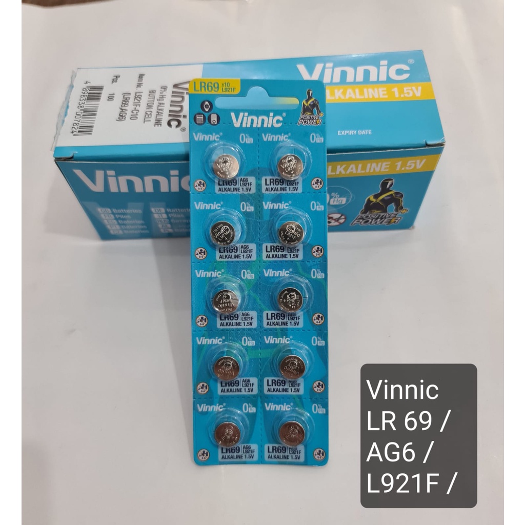Baterai Jam Tangan Vinnic LR69 / AG6 / L921F (Batrei)