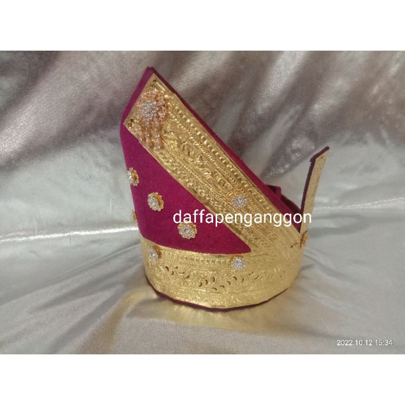 tanjak pengantin  adat jambi/cowok/pria