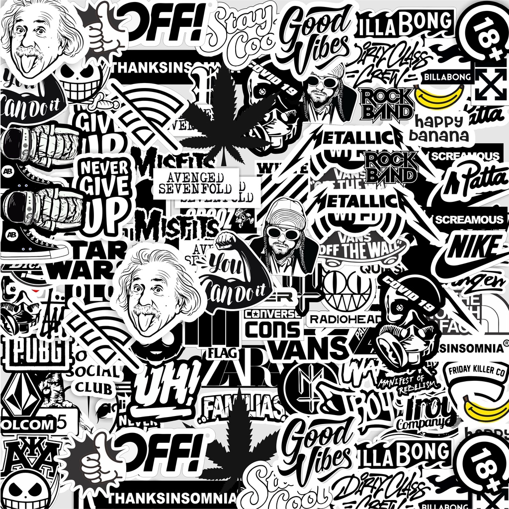 Jual Pcs Sticker Brand Distro Stiker Mini Sticker Decal Stiker