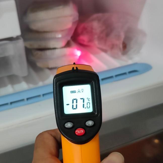 Thermometer infrared digital alat pengukur suhu ruangan
