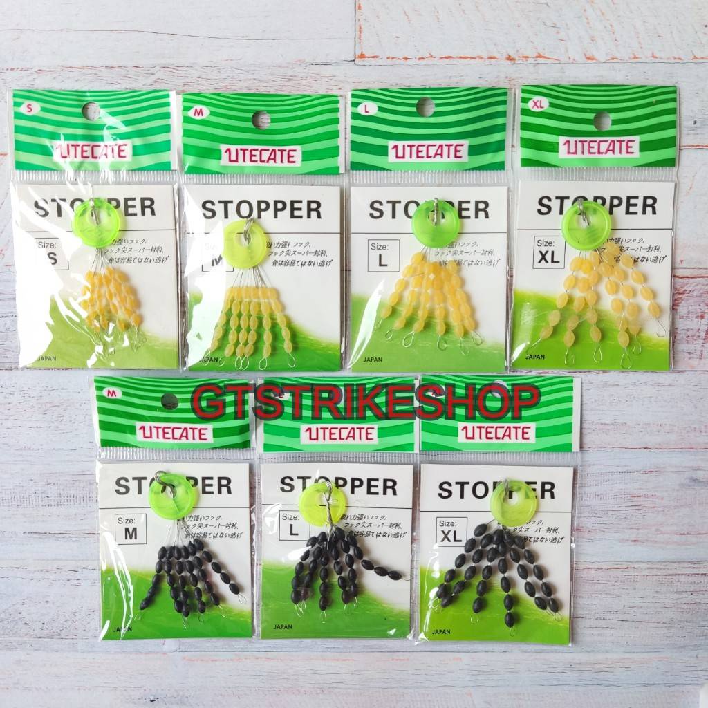 Stopper Stoper pancing/ Mancing Merk Utecate isi 30 pcs