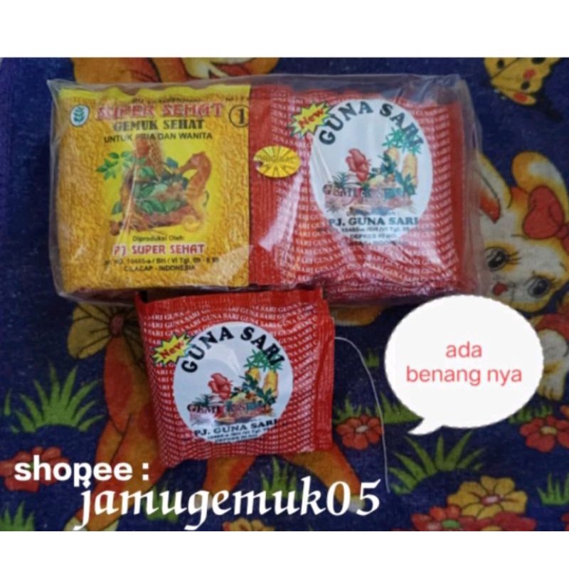 JAMU ( GUNA SARI  &amp;  SUPER SEHAT)  * asli100%