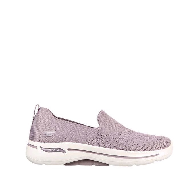 Skechers GO WALK ARCH FIT DELORA Women's Slip On Shoes - Mauve Original