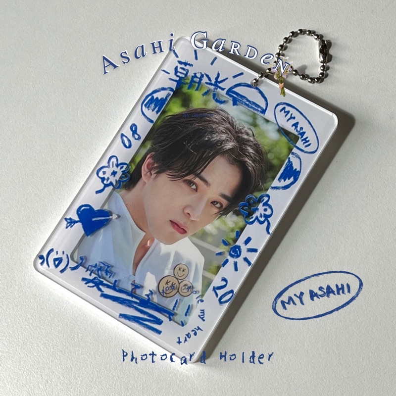 MY ASAHI ACRYLIC PHOTOCARD HOLDER - TREASURE