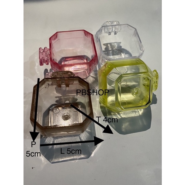 1 pc CEPUK  SEGI 4 uk 2 WADAH PAKAN BURUNG WADAH MINUM BURUNG CEPUK MINUM BURUNG CEPUK PAKAN BURUNG 