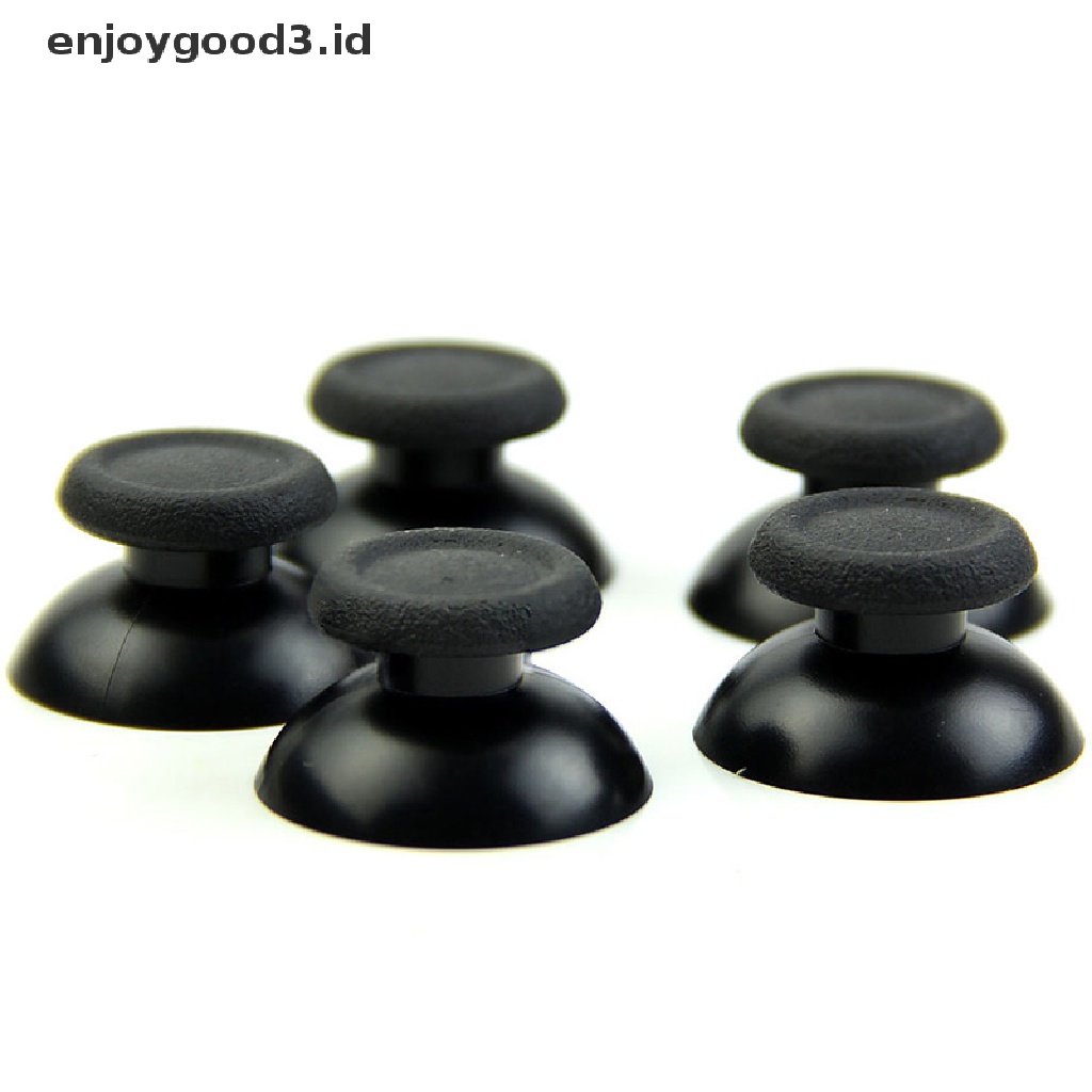 1pc Thumb Stick Controller Ana Pengganti Warna Hitam Untuk Sony PS4