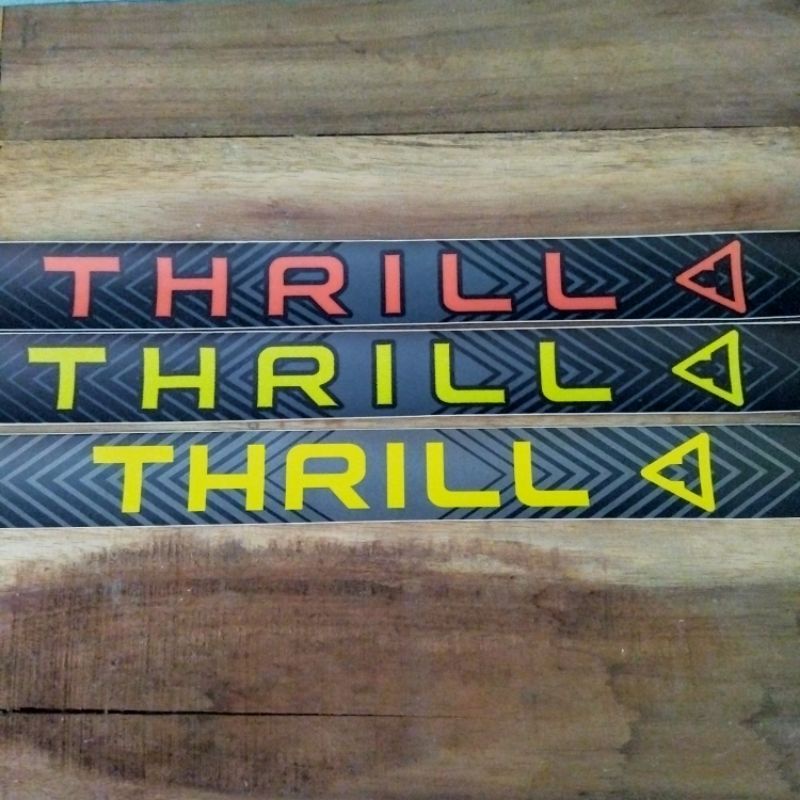 Decal Frame bagian Bawah MTB Thrill