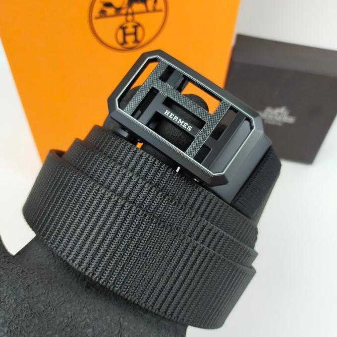 Ikat pinggang sabuk belt tali pinggang kanvas pria - H1