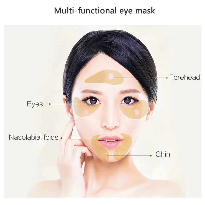 Masker Mata Emas Kolagen / Gold Collagen Crystal Eye Mask - MIKHAMART