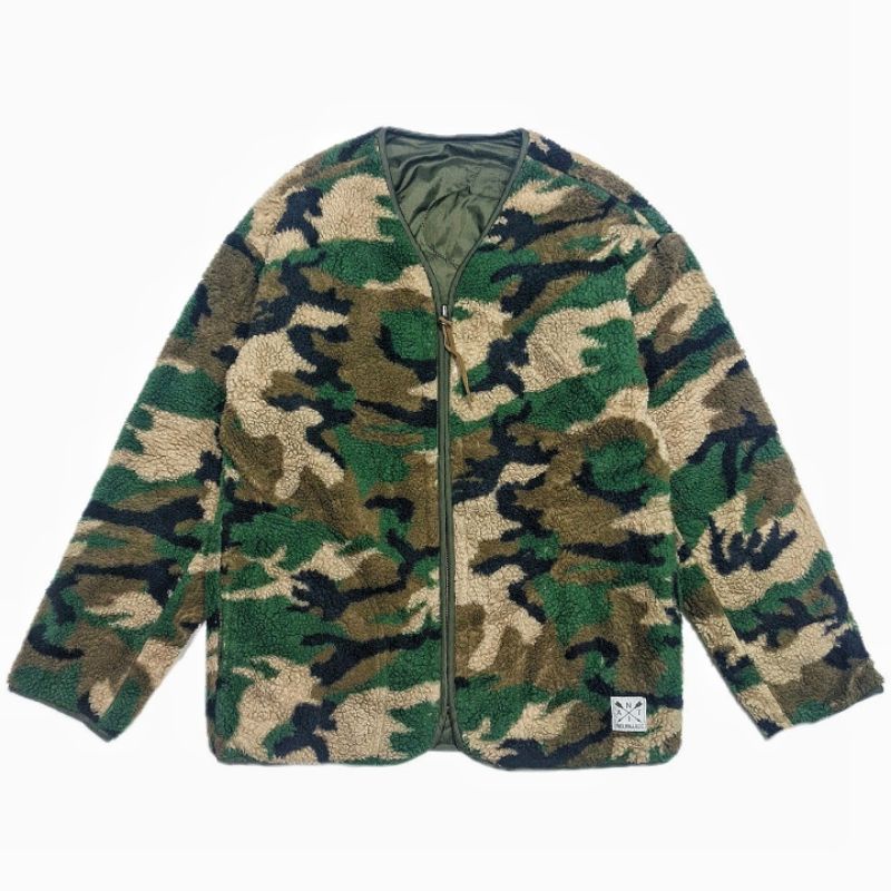 Sherpa camo reversible jacket