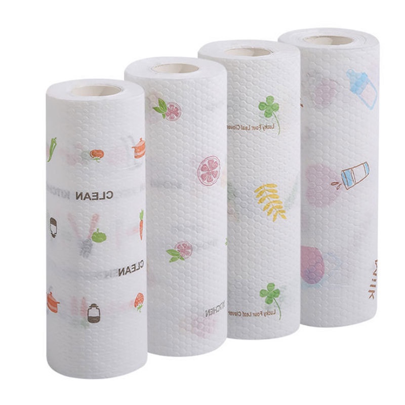 [IZUNA] KAIN LAP TISSUE TISU GULUNG NON-WOVEN / PAPER ROLL DAPUR LAP MINYAK / TISU GULUNG LAP DAPUR / KAIN TISU ROLL