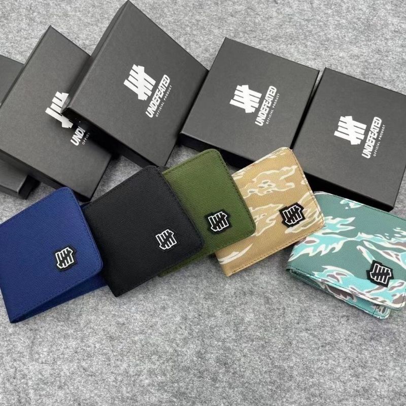 Undefeated Wallet Short Wallet Coin Purse Fold Wallet / Dompet pria lipat Baham kanvas
