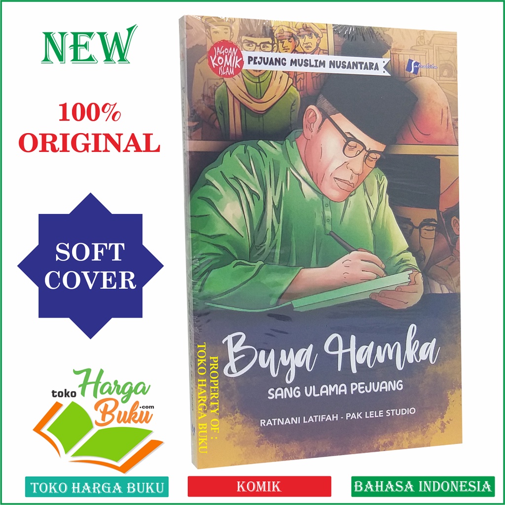 Foto Komik Buya Hamka Sang Ulama Pejuang Pejuang Muslim Nusantara Buku Anak Muslim Qomic Islam Bergambar Full Color Penerbit Salsabila