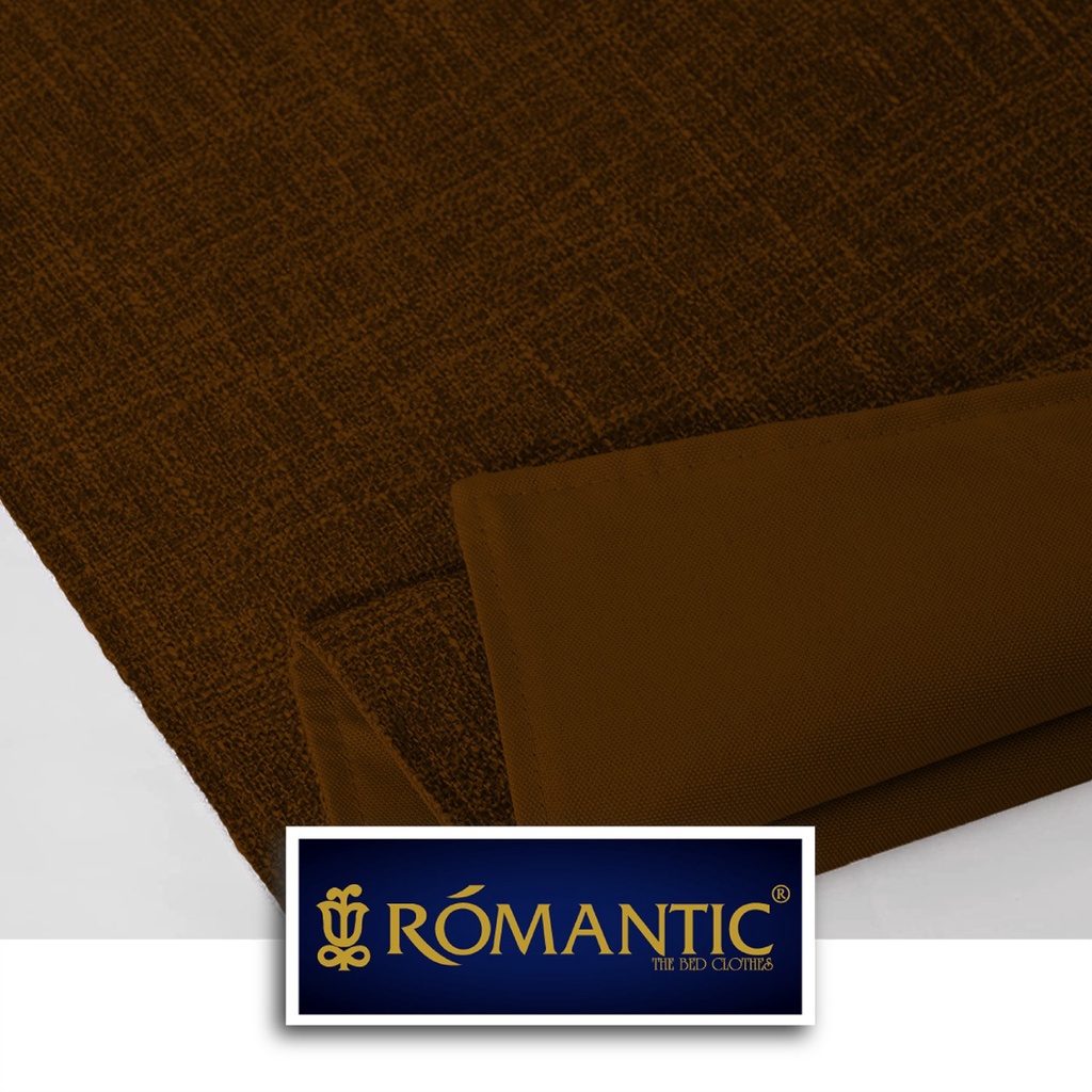 Bed Runner / Selendang kasur Coklat tua by ROMANTIC standard Hotel minimalis