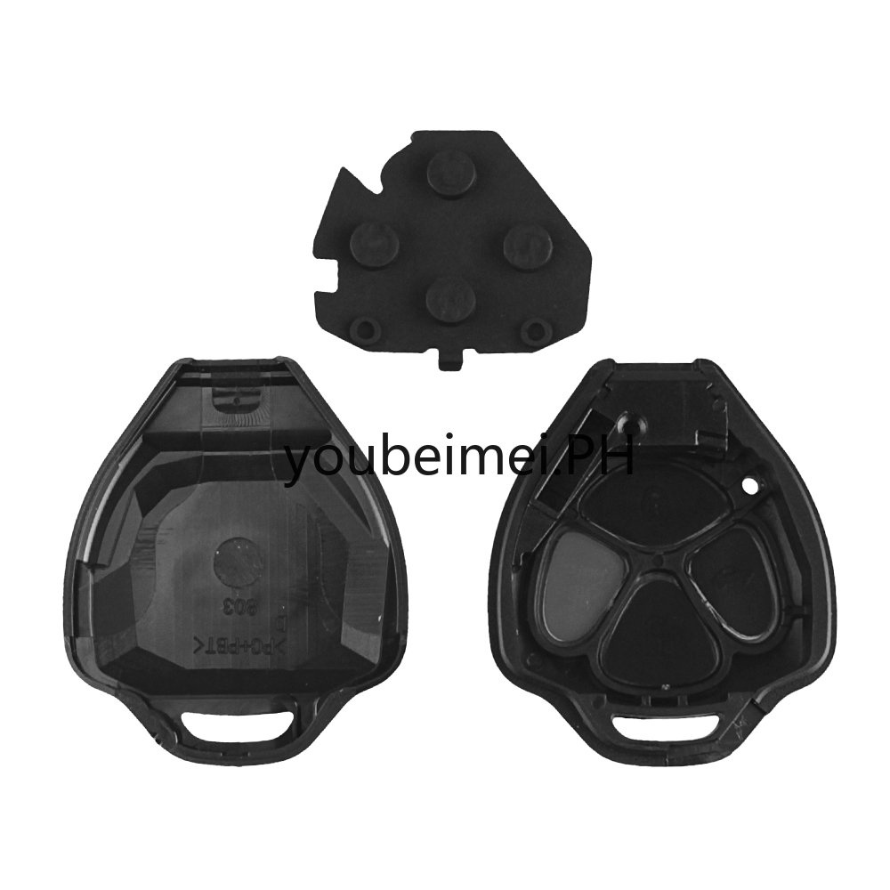 1 Pc / Casing Remot Kunci Mobil 4 Tombol Untuk Toyota Camry Corolla RAV4 Avalon Matrix RAV4 Yaris Venza 2007 2008 2010 2011 2 / 3