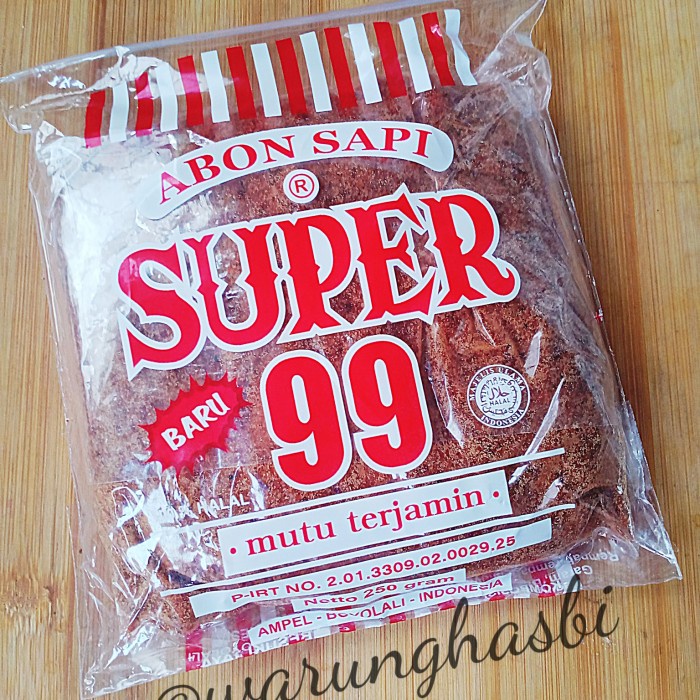 

abon sapi super 99 250gr