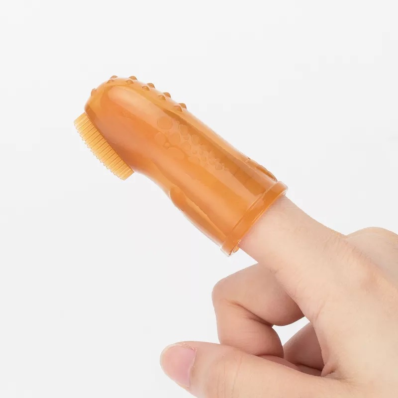 GOOGOO Baby Premium Silicone Finger Toothbrush / Sikat Gigi Lidah Bayi