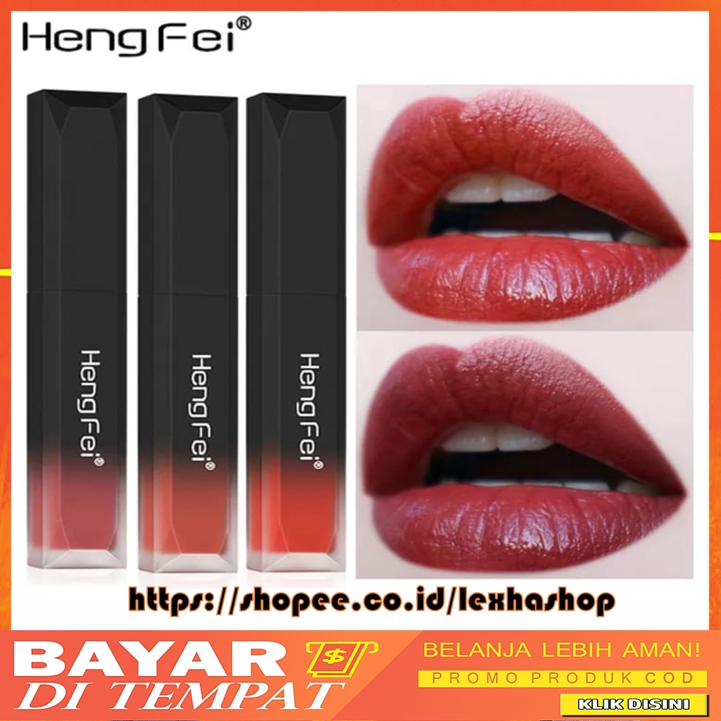 HengFei Lipglaze Makeup Matte Liquid Lipstick DJ HF9227