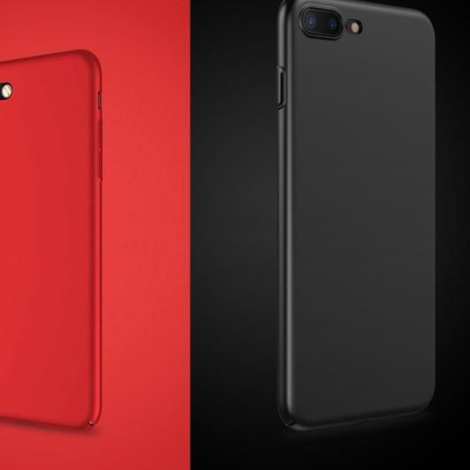 Iphone 7 7 Plus softcase ultra thin casing cover case CAFELE ORIGINAL - iPhone 7 Plus, Hitam