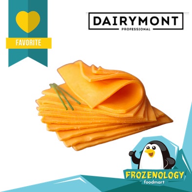 

T0P DAIRYMONT KEJU BURGER CHEESE RED CHEDDAR SLICES QUICK MELT BEST CHOICE NICE