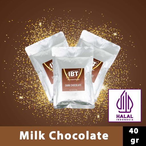 

Bahan Minuman Serbuk Bubuk Rasa Milk Chocolate Coklat IBT Instant Powder Sachet