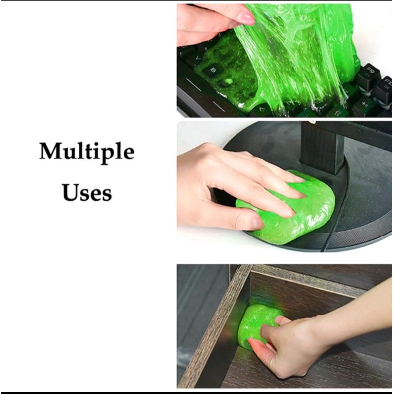 US081 Super Slime Jelly Cleaner Gel Pembersih Debu Pelengket Debu By Toko Haji Usman