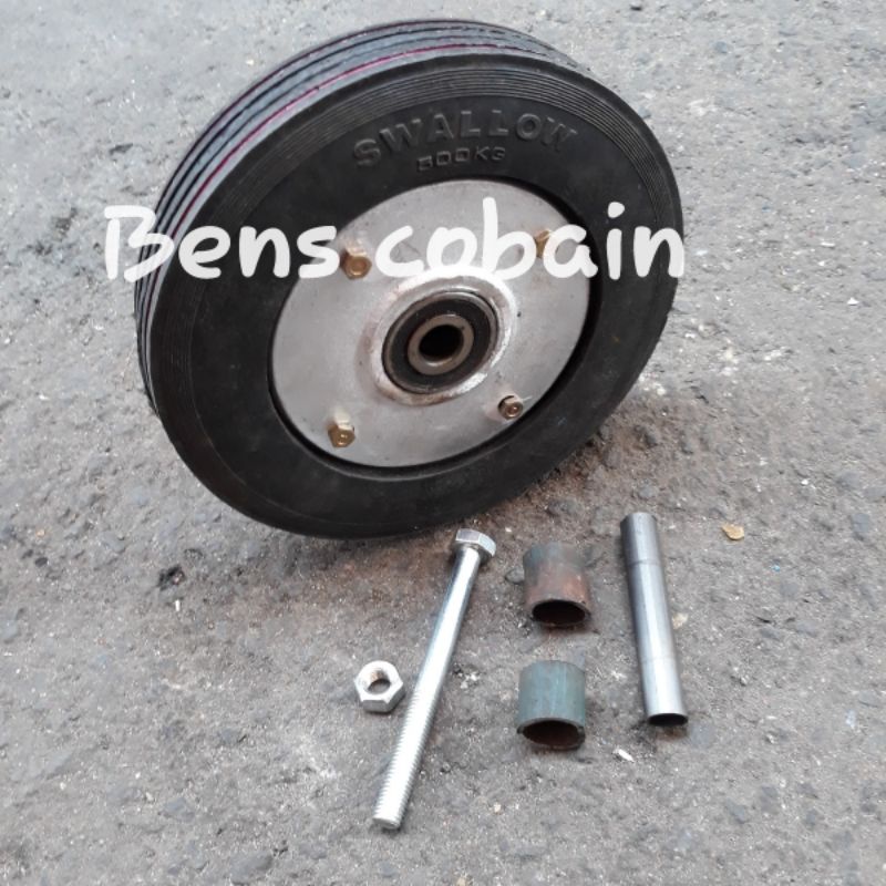 MN Roda Gerobak 8 Inch Refill Roda Gletrek kg