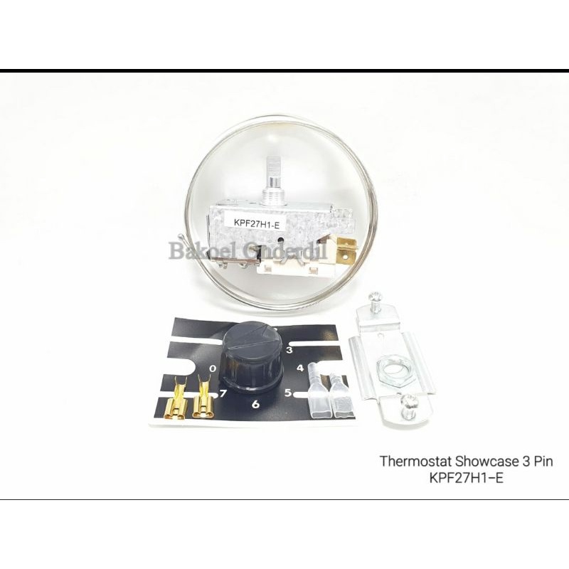 THERMOSTAT 3-PIN KPF27H1-E LEMARI PENDINGIN - SHOWCASE