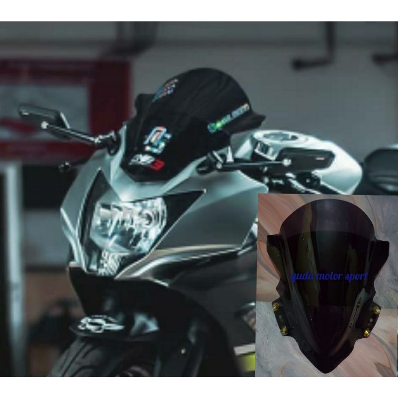 VISOR NINJA RR MONO PLUS BAUT WINDSHIELD NINJA RR MONO PLUS BAUT
