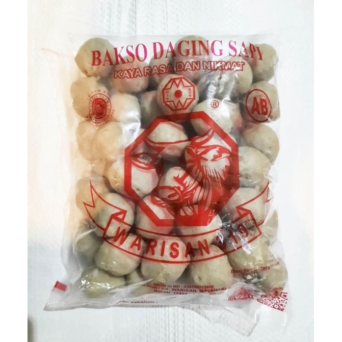 

Bakso Warisan AB isi 50