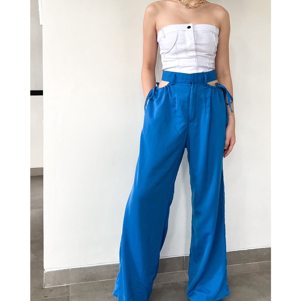 Megan cut-out pants | Aesthete yourlife