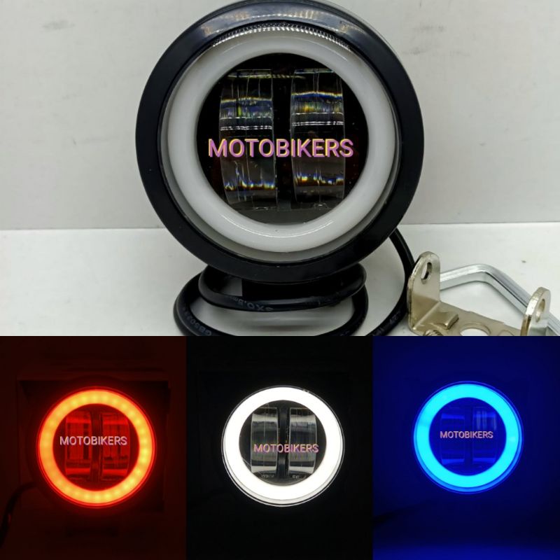 Lampu tembak Sorot LED CWL 2Mata 4D 20watt