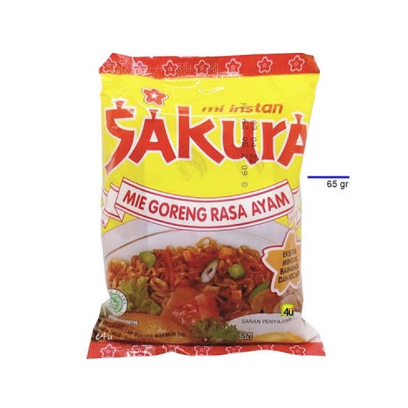 

MIE INSTAN SAKURA GORENG 5pcs