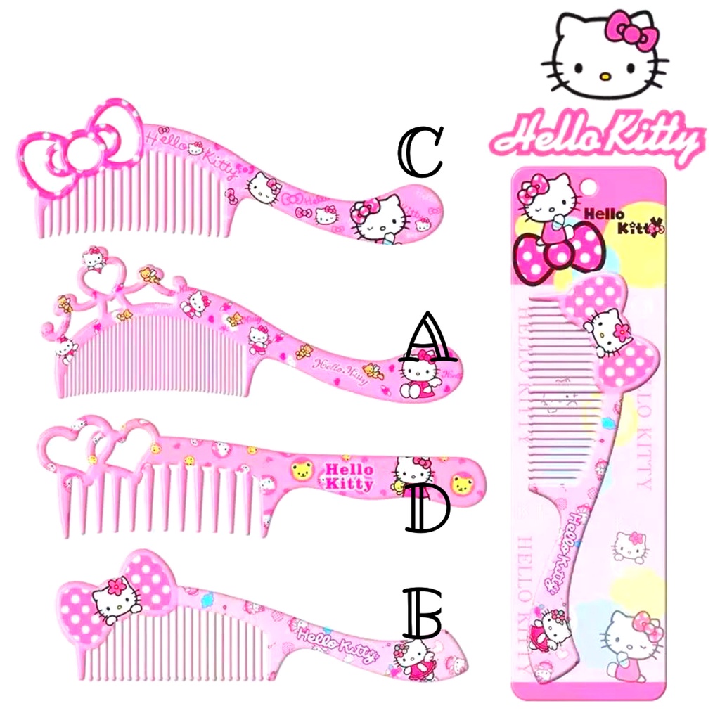 SISIR RAMBUT KARAKTER HELLOKITTY - SISIR RAMBUT ANAK HELLO KITTY