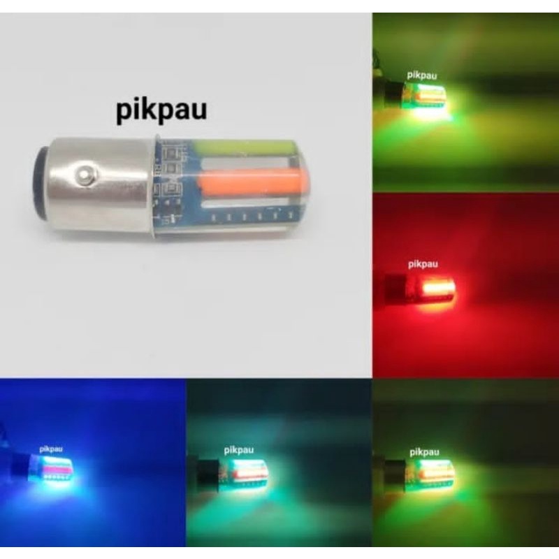 Lampu Stop Rem LED RGB Jelly 3 Garis 2 Mode 7 In 1 Kualitas Terbaik