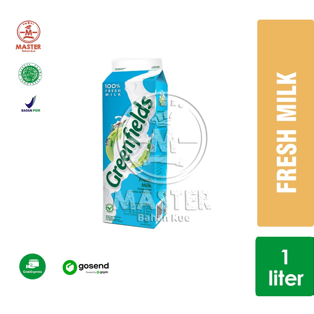 

Greenfields Susu 100% FRESH MILK [1 Liter] KHUSUS GRAB&GOSEND