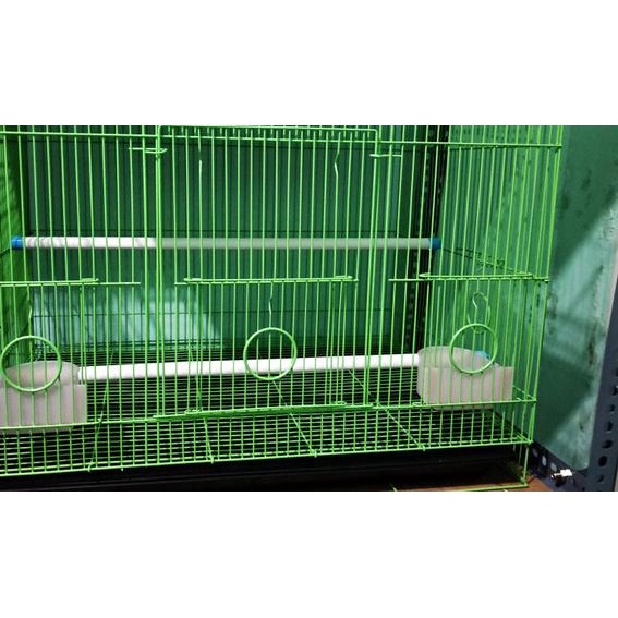 KANDANG TERNAK LOVEBIRD / KANDANG KOTAK LIPAT 60X40CM