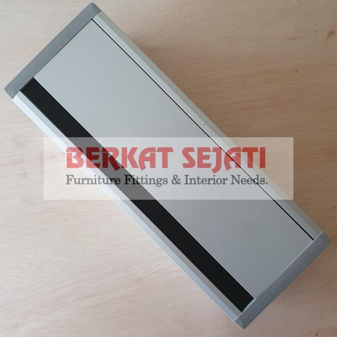 Steker Wire Box Stop Kontak Saklar Lubang Kabel Meja Tanam Outlet Alum