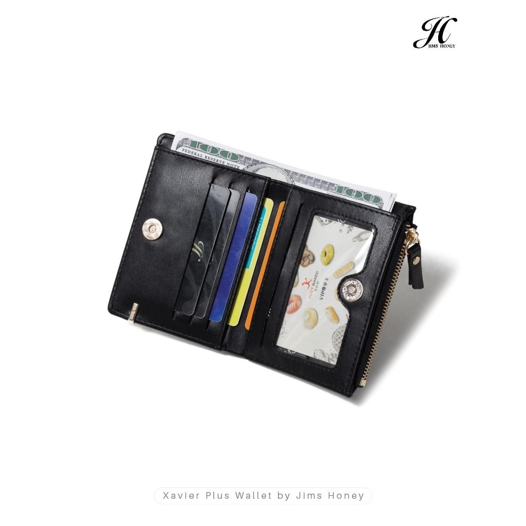 Jims Honey Xavier Wallet Dompet Lipat Wanita Kecil Mini Import Korea Fashion Ori Murah Jimshone JH