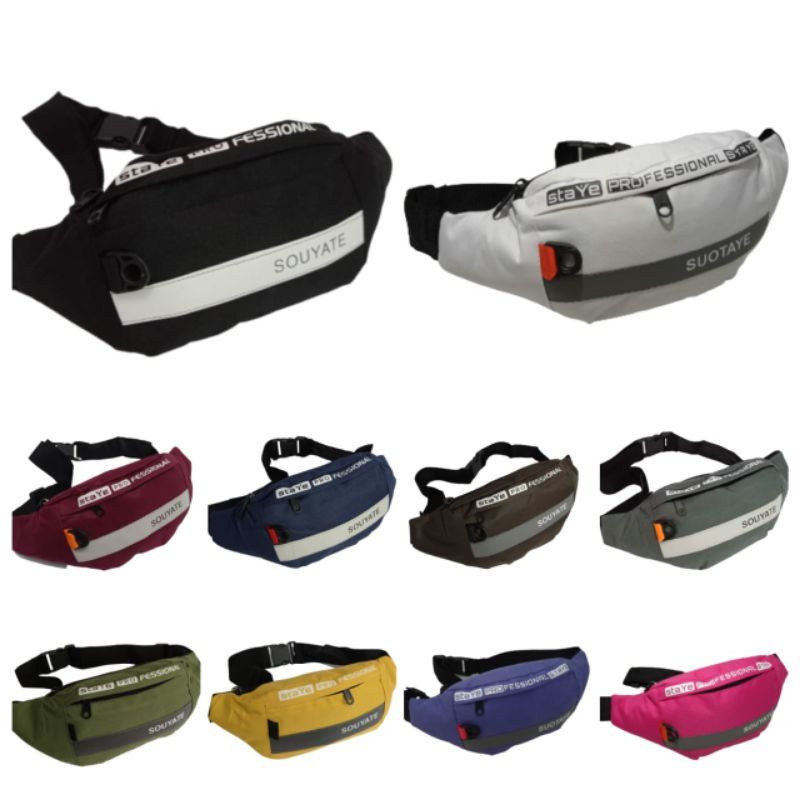 Tas Waistbag profesional Tas Selempang