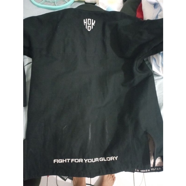 BJJ Gi Hook Fight Hitam - A1