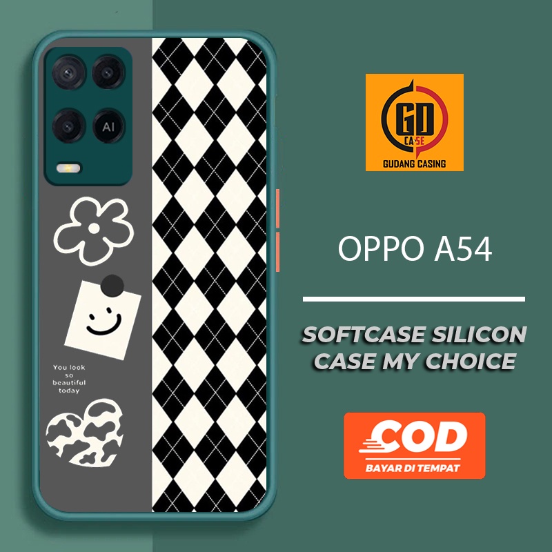 Case OPPO A54 Case Hp  OPPO A54 Case Mychoice Gudang Casing [CUTE] Casing Hp Aesthetic Kesing Hp Kar