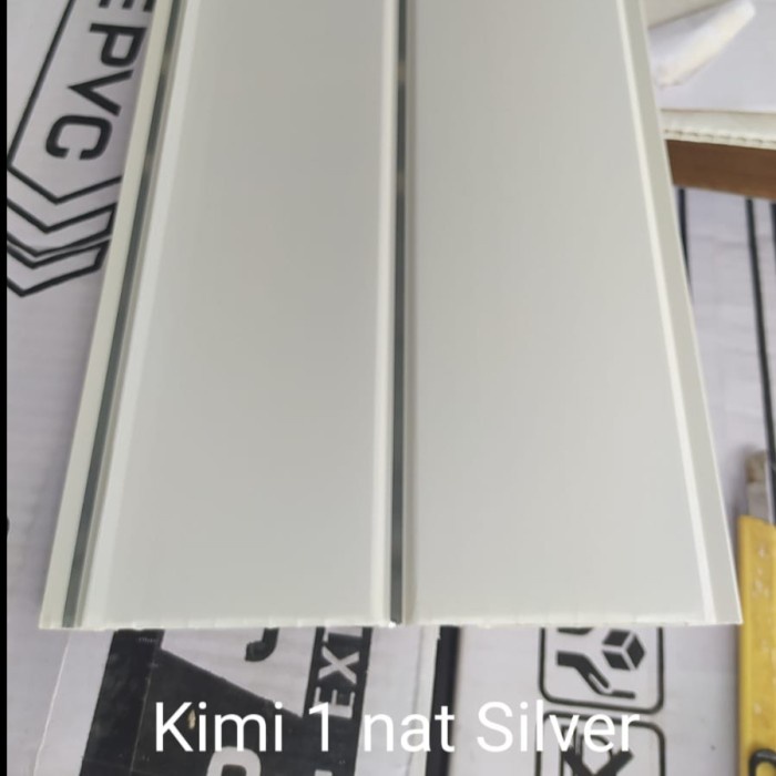 Plafon PVC Kimi 1 Nat Silver