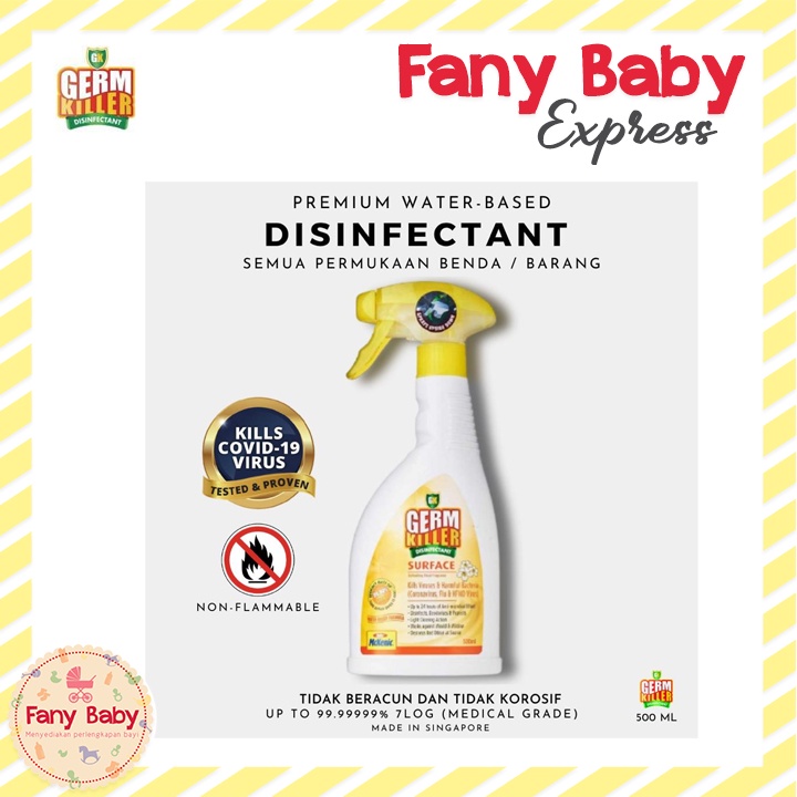 GERM KILLER DISINFECTANT SURFACE FLORAL FRAGRANCE 500ML