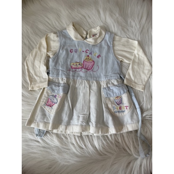 Baby dress 1y next dress baju bayi murah ori next