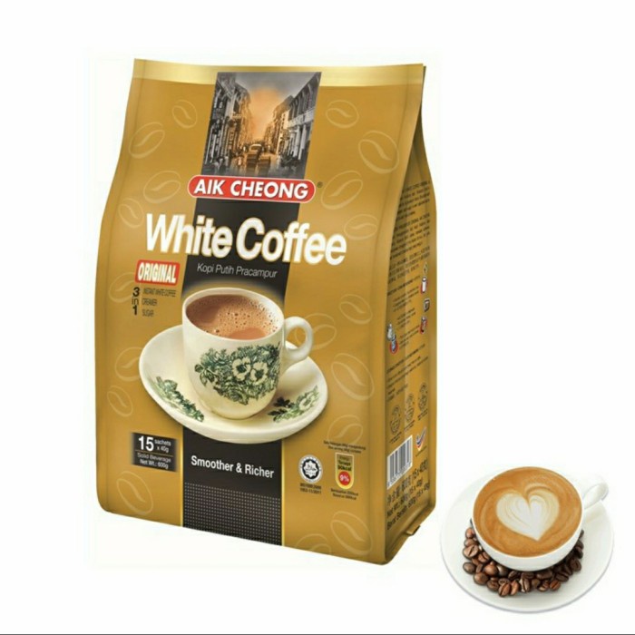 

AIK CHEONG WHITE COFFEE ORIGINAL 15SACHET