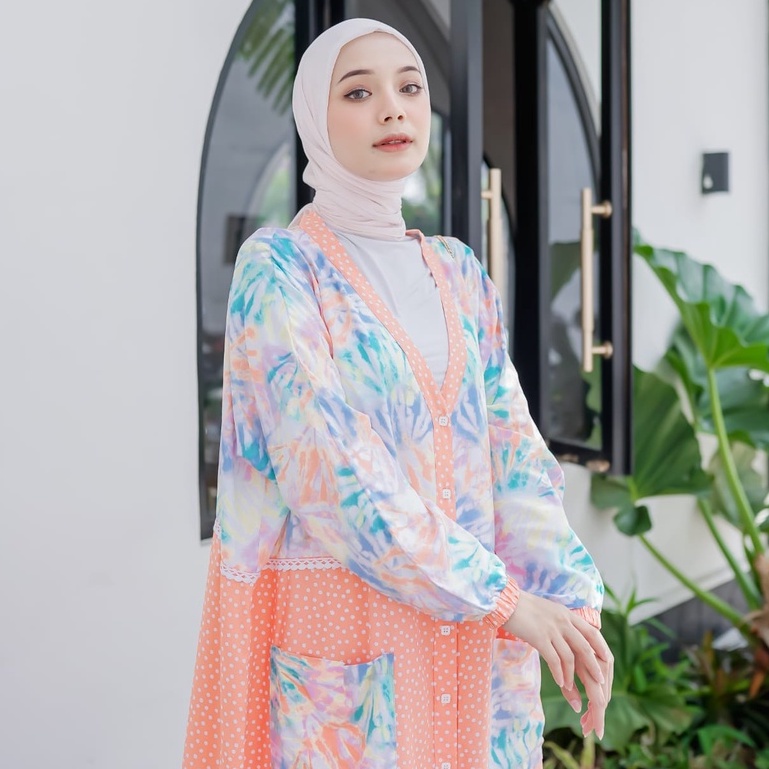 Eleanorre Gantari Kaftan Atasan Muslim Wanita