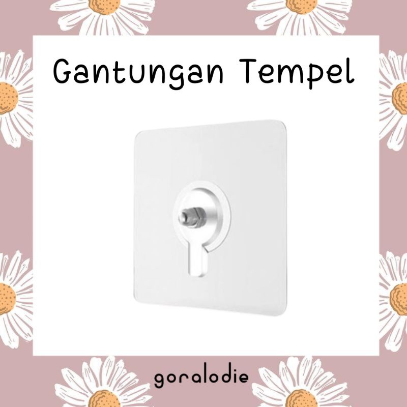 Jual Tempelan Hook Baut Paku Tempelan Dinding Ajaib Baut Gantungan Hook Magic Tempel Tanpa Bor