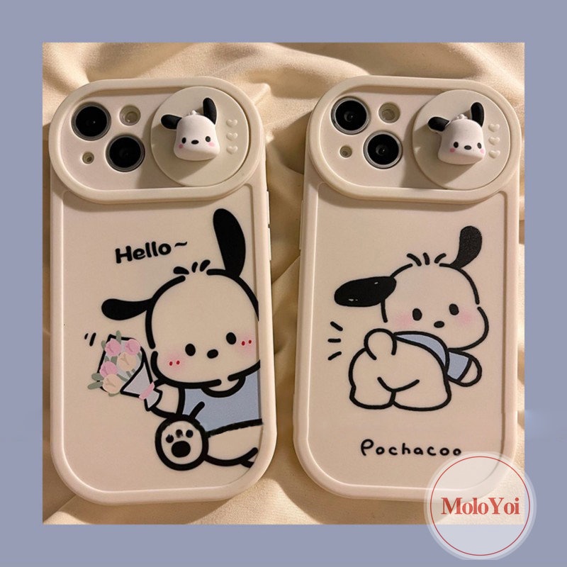 Soft Case Tpu Motif Kartun Boneka Pachacco 3D Untuk IPhone 11 13 12 Pro Max 7 Plus XR 11 Pro Max X XS Max 8 Plus